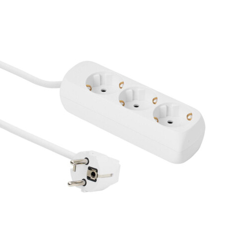 MicroConnect 3-way Schuko Power Socket 5m