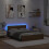 VidaXL vidaXL Bed Frame Artisan Oak 160 x 200 cm Engineered Wood 5