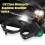 12V Motorcycle Handlebar Light Switch 22mm 5