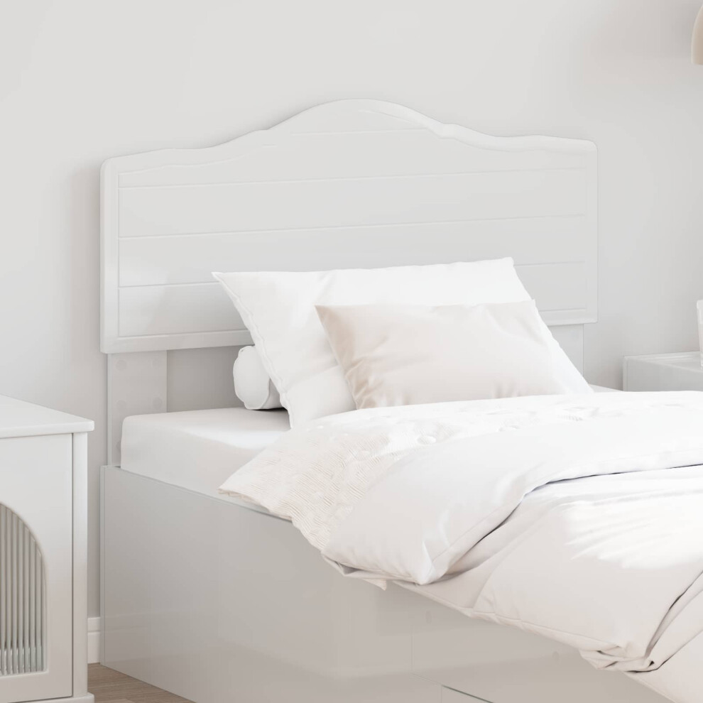 Vidaxl Headboard Gloss Engineered Wood White