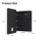 50x80 Lighted Bathroom Mirror Cabinet,3 Color LED 2