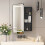 50x80 Lighted Bathroom Mirror Cabinet,3 Color LED 1