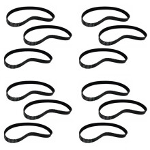 12Pcs -390-12 Drive Belt Durable Thickened Rubber Drive Belt Accessories for Electric Bike E-Bike Scooter Motorcycle