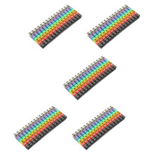 Clip- String Cable Boxed Plastic Number Number Wire Label Tube Set Color Cable (750PCS KCM-1.5MM)