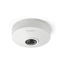 Bosch 360º 12MP panoramic camera with HDR IVA microphone array for Intelligent Audio Analytics H.265 NDAA compliant