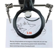 Welding Auxiliary Clip Magnifier Electric Soldering Iron Circuit Board Welding Iron Magnifying Glass Bracket Tools