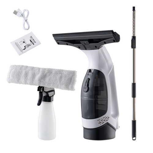 Window Vacuum Squeegee Cordless, Power Window Vacuum Cleaner Set