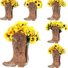 Set of 6 Wooden Table Centerpieces for Baby Shower Decor