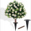 2 Pcs 24" Artificial Topiary  Daisy Flowers 3