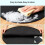 36" Round Fire Pit Mat Double Sided Fireproof Silicone Grill Mat, Heat Resistant, Waterproof & Oil-Proof Deck Protector 6