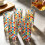 Set of 6 Hand-Painted Colored Crystal Glasses 6