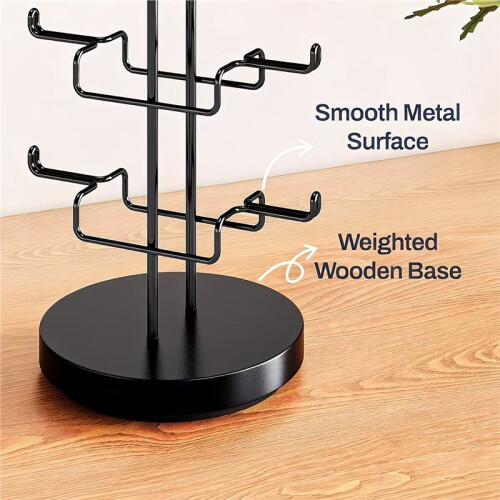 5-Compartment Base Storage Rack Gold 2