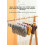 (Yellow)Contemporary Plastic Clothes Hanger With Windproof Clips For Garment Storage Accessory 6