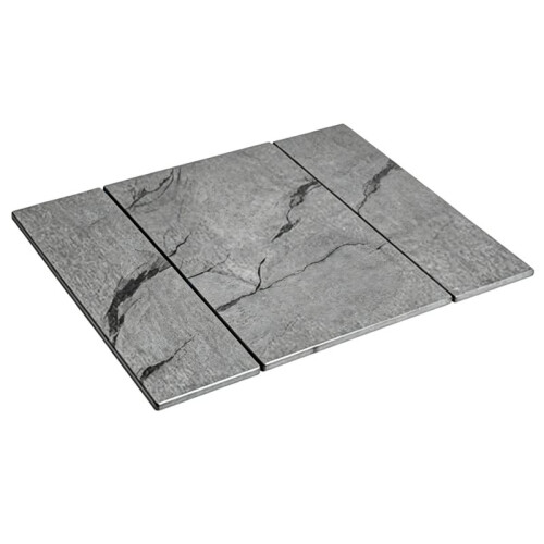 Large Stone Dish Drying Mat, Suitable for Kitchen Countertops, Foldable, Quick-Drying, Stylish Diatomaceous Earth