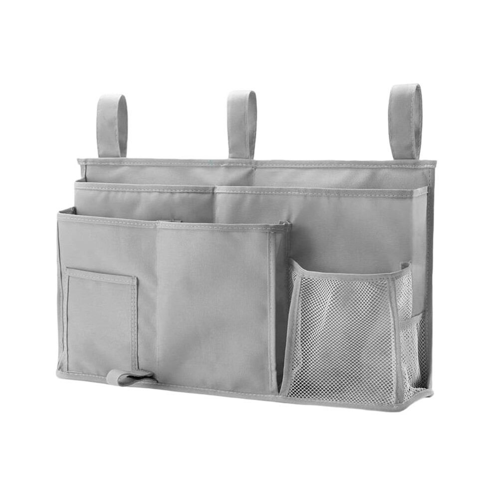 Bunk Bed Organizer, Bedside Hanging Bed Organizer Storage Bag, for College Dorm Rooms Bed, Hospital Bed Baby Bed Rails