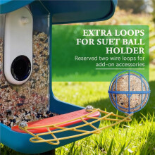 Perch Extender for Bird Buddy Bird Feeders Metal Add- with Enhanced Viewing Features
