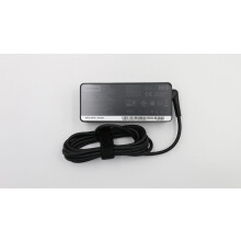 Lenovo Laptop adapter with 65W power output supports multiple voltages (20V 15V 9V 5V) dual-port design for Lenovo laptops.