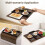 1pc Sofa Armrest Tray, Anti Slip Sofa Cup Holder, Sofa Armrest Cup Holder, Sofa Protective Armrest Tray 4