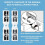 4pcs Refrigerator Air Filter Replacement for  FRGPAAF2 PureAir AF-2 Air Filter,High Quality 3