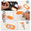 Zippered Key Case Organizer Waterproof Key Binder with 24 Hooks and Tags Portable Key Storage Book 4