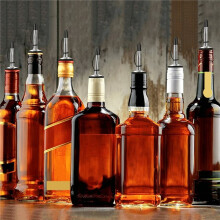24 Pack Stainless Steel Speed Pourers Spouts with Tapered, Liquor Pourers with Cap, Hygienic, Dishwasher Safe