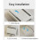 Kitchen Storage Shelf with Slide Rails Pull-Out Kitchen Drawer Type Organizer Tray Storage Rack Cabinets Storage S 6