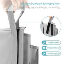 Organizador de Beliche, Bolsa Organizadora Suspensa para Cabeceira, Ideal para Camas de Dormitórios Universitários, Camas Hospitalares e Grades de