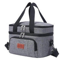 Sacoche de rangement multicolore pour mini-ordinateur portable, double fermeture éclair, idéale pour les voyages, accès rapide