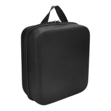 Black 22x24.5x11.5cm Polyester Tool Pouch, 2-Piece Multipurpose Storage Kit