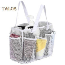 Multi 17.5x10.5x10cm Cloth Travel Makeup Bag Cosmetic Organizer Portable Women's Purse Clutch