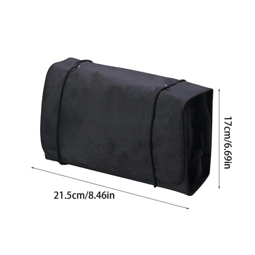 Set di 3 mini trousse da viaggio impermeabili per cosmetici, giallo/blu/rosa