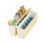 Fog Blue Watercolor Storage Case, Large Multi-Function Brush & Pencil Organizer 1