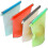 Reusable Silicone Food Storage Bags, Airtight Leak-Proof, 4-Pack Multicolor 1