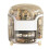Large Capacity Rotating Cosmetic Box, Transparent Makeup Organizer, White 1