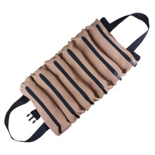 Werkzeugtasche aus Canvas mit 6 Fächern zum Aufrollen für Auto- und Heimwerkerarbeiten