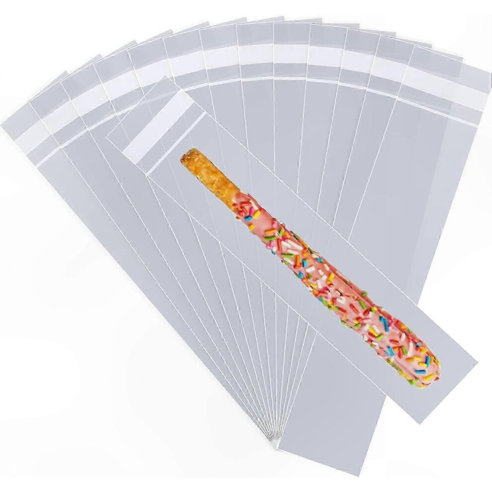 100 Clear 5X10in Resealable Cellophane Bags For Cookie Gift Wrap 4103502354568