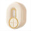 White Wall-Mounted Dustproof Storage Bag, Waterproof Pull-Out Kitchen Container 1