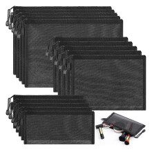 Neceser de viaje impermeable gris: organizador de cosméticos grande para viajes de negocios.