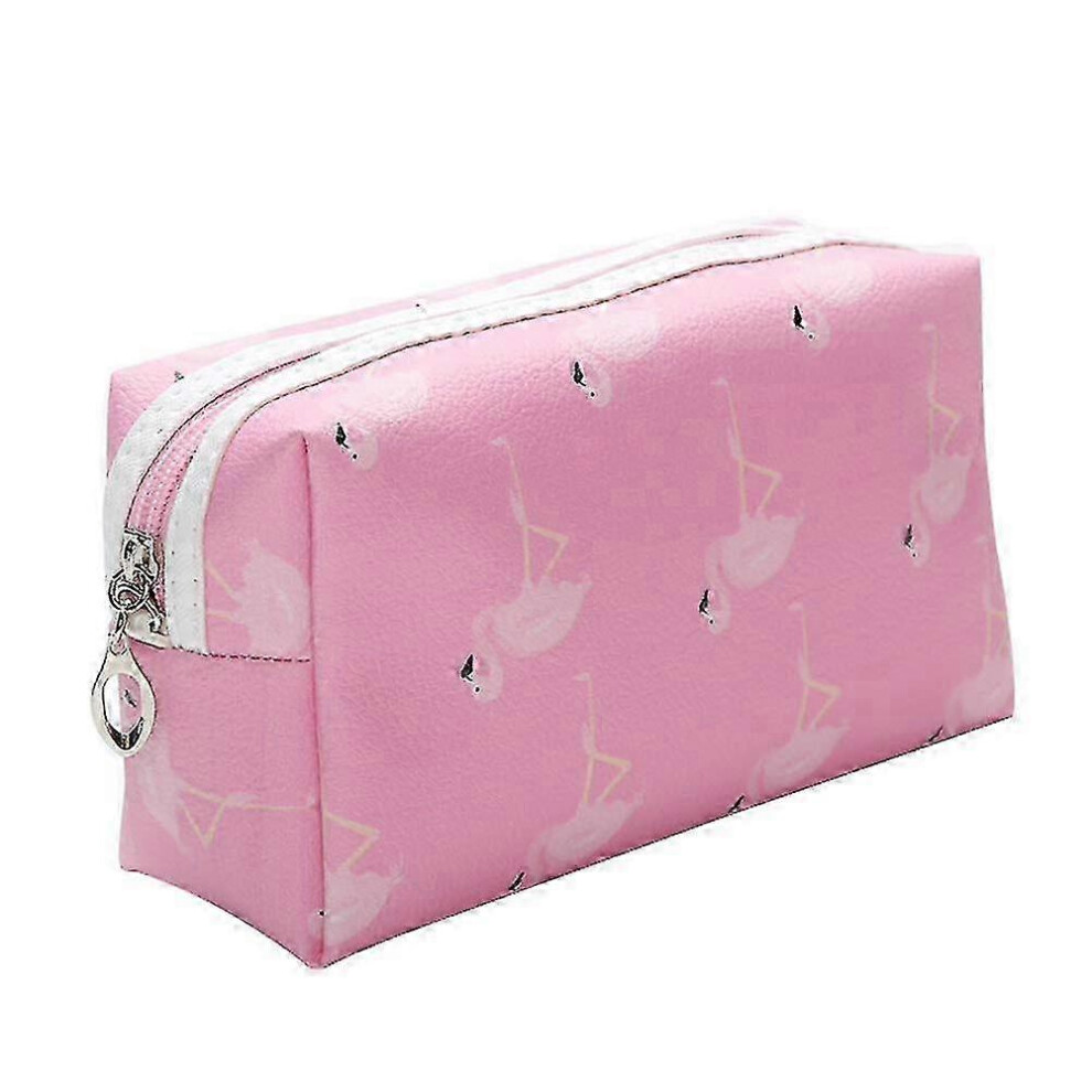 2025 PU Waterproof Travel Toiletry Pouch - Compact Cosmetic Organizer Bag for Women