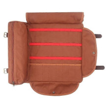 Brown Multi-Purpose Tool Roll Bag for Knife, Car & Picnic Storage