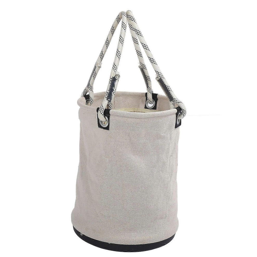 Canvas Tool Bucket 40X30cm, 30Kg, Plastic Bottom, Nails & Bolts 7734319165336