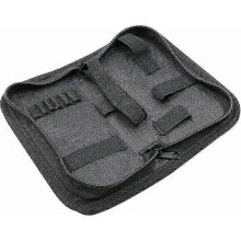 Bolsa de herramientas Oxford impermeable de alta resistencia con ruedas y bolsillos con cremallera - Kit para electricistas y mecánicos
