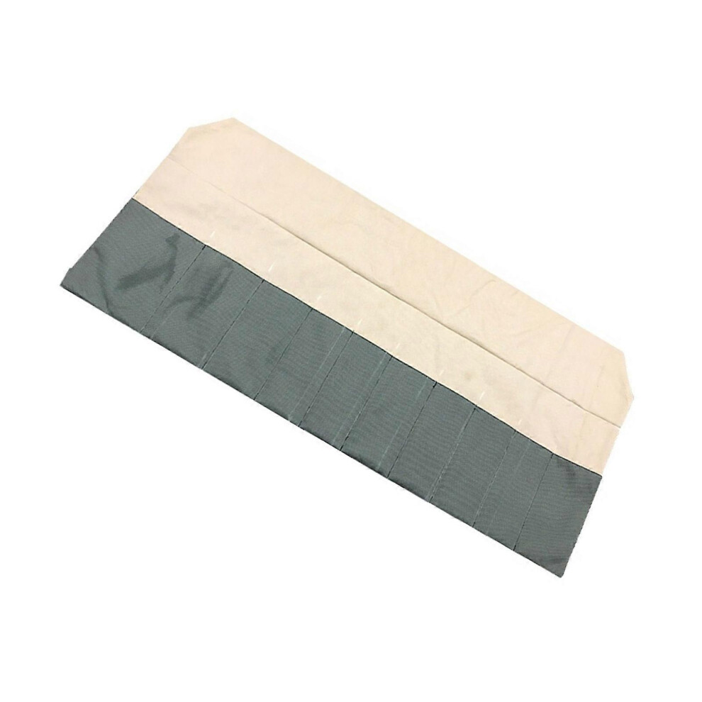 Multicolor Bonsai Tool Roll-Up Canvas Bag, 10 Slots, Portable Organizer 7709954223192