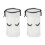 100 Clear Lash Aftercare Bags for Eyelash Extensions - White 1
