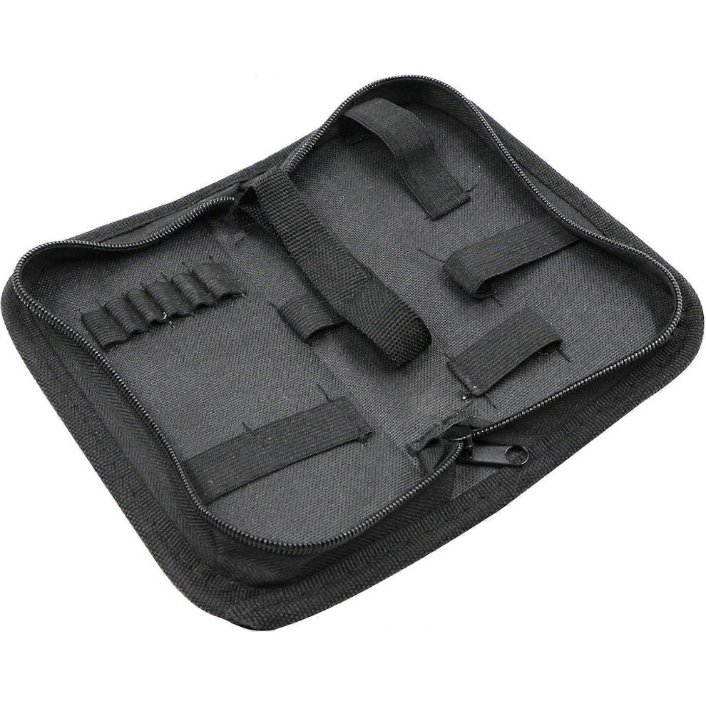 Heavy Duty Waterproof Oxford Rolling Tool Bag, Zippered Pockets For Electrician & Mechanic 5025028287078