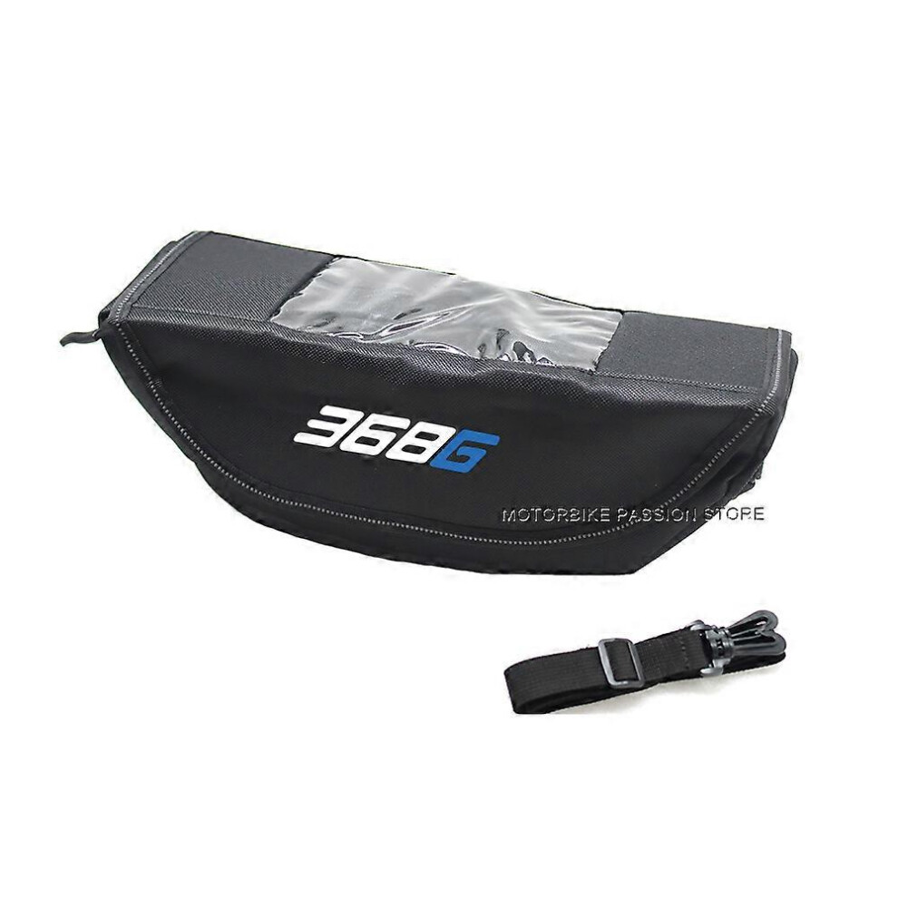 ZONTES 368G Motorcycle Handlebar Bag, Waterproof Storage with LOGO, 2024-2025
