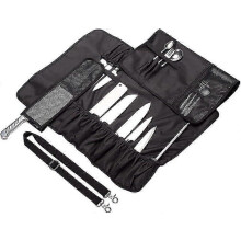 DD14 26-27s Borsa portacoltelli arrotolabile impermeabile, 17 scomparti per posate e utensili, ideale per il campeggio