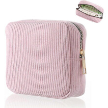Waterproof Zipper Menstrual Bag Toiletry Case Tampon Holder Cosmetic Pouch
