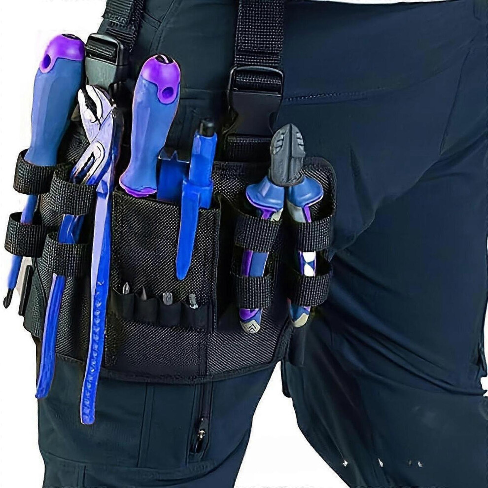 Leg-Mounted Thigh Tool Pouch: Multifunctional Organizer Belt & Waist Bag For Auto & Carpenters 8344555349835