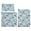 D3-Pack Reusable Cloth Sandwich Bags, Dishwasher Safe, Quick-Dry, Washable 1
